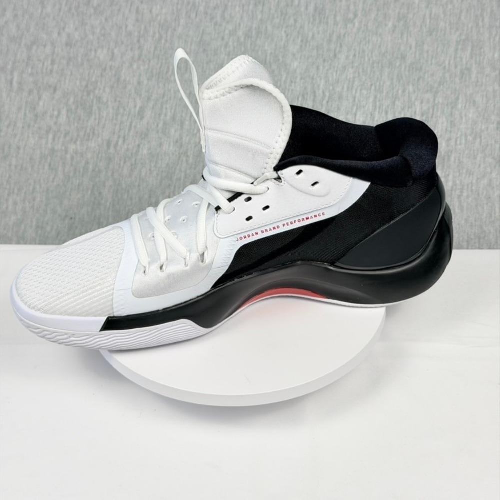 Jordan Zoom Separate Mens Basketball Shoes Black White Red DH0249-051 Size 11 - Picture 11 of 15